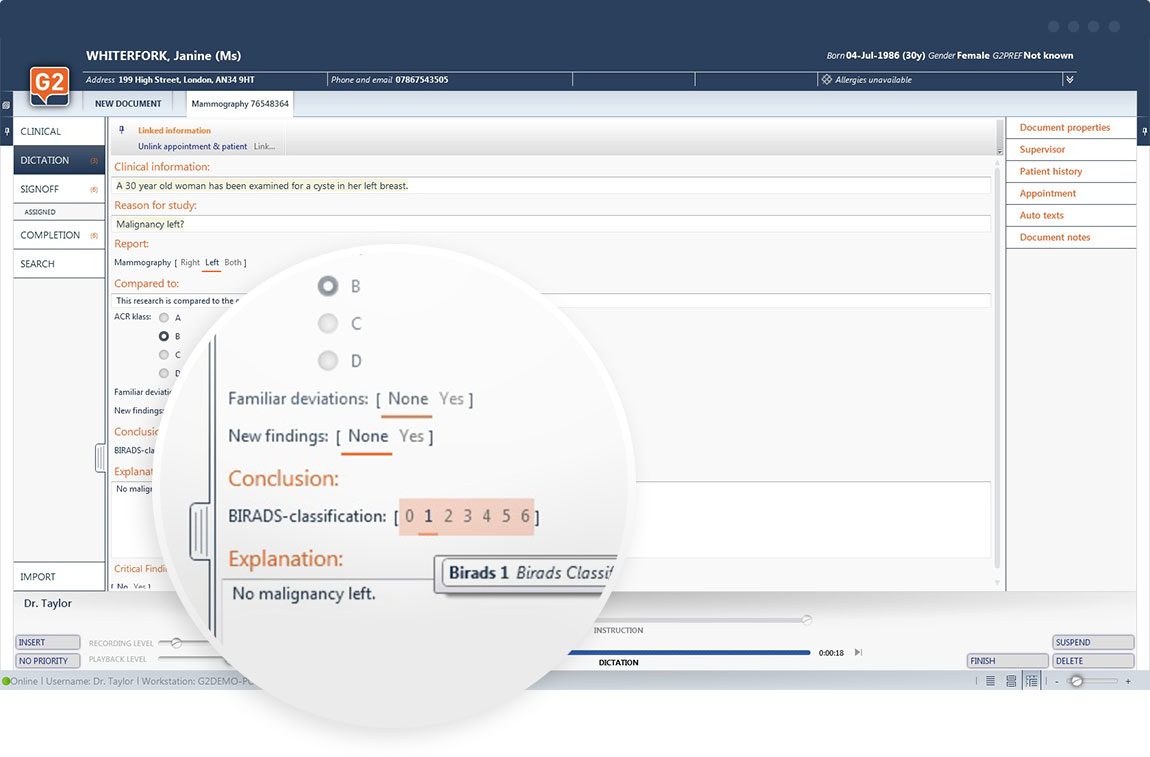 Clinical coding - Key Functionalities