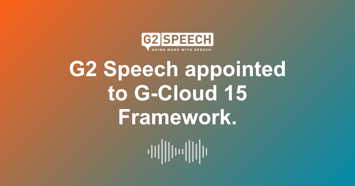 G-Cloud 15 Framework