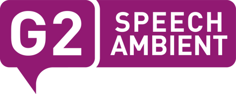 G2 Speech Ambient Logo