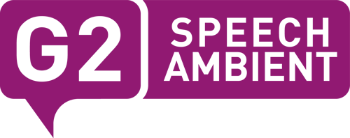 G2 Speech Ambient Logo